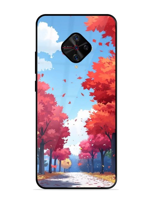 Autumn'S Embrace Glossy Soft Edge Case for Vivo S1 Pro Chachhi