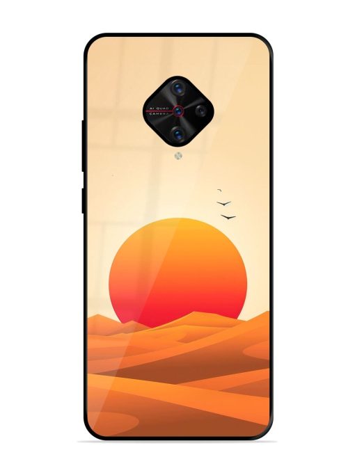 Desert Sunset Glossy Soft Edge Case for Vivo S1 Pro Chachhi