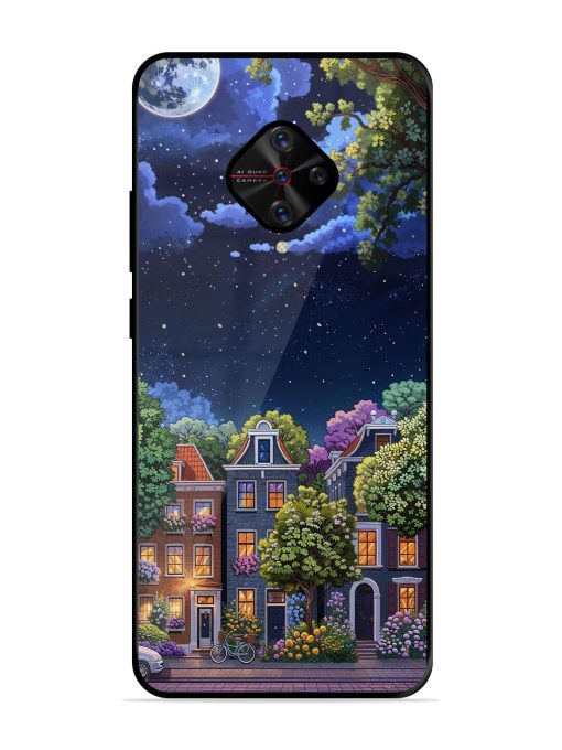 Moonlit Streets Glossy Soft Edge Case for Vivo S1 Pro Chachhi