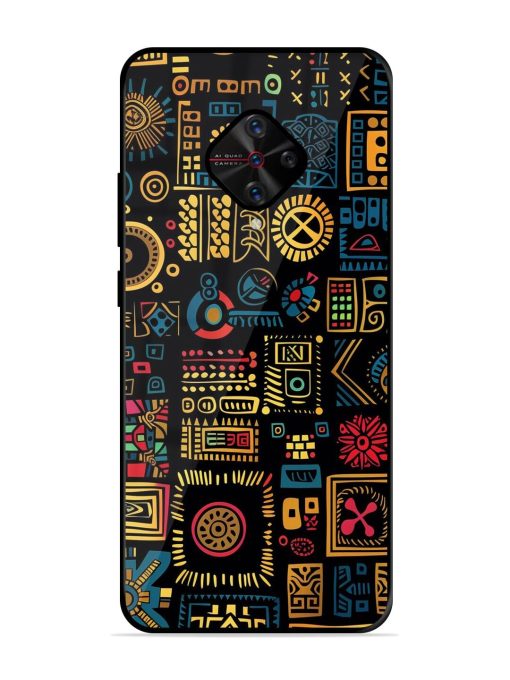 Tribal Tapestry Glossy Soft Edge Case for Vivo S1 Pro Chachhi