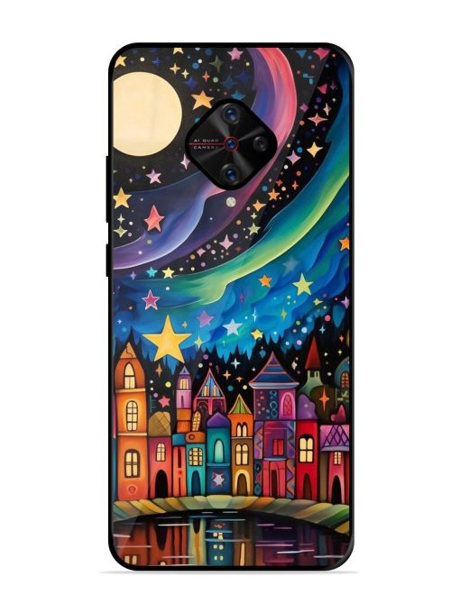 Starlit Village Glossy Soft Edge Case for Vivo S1 Pro Chachhi