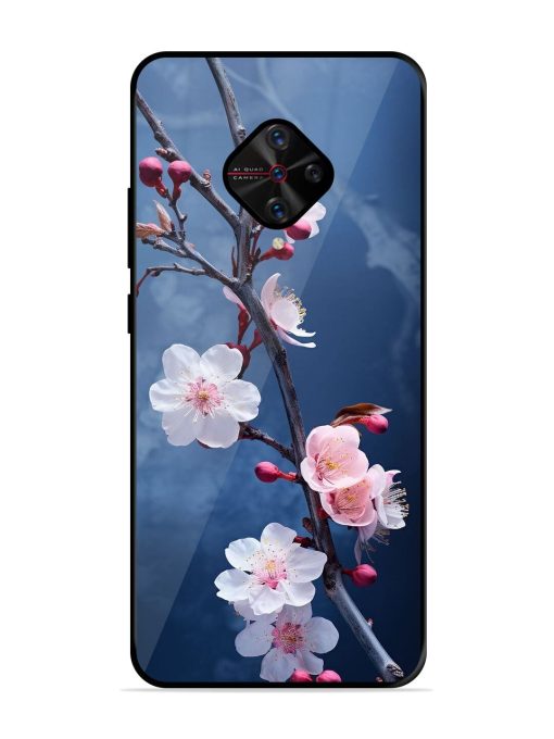 Delicate Blossoms Glossy Soft Edge Case for Vivo S1 Pro Chachhi