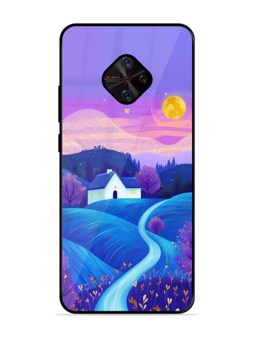 Moonlit Meadow Glossy Soft Edge Case for Vivo S1 Pro Chachhi