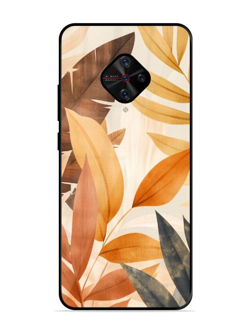 Earthy Elegance Glossy Soft Edge Case for Vivo S1 Pro Chachhi