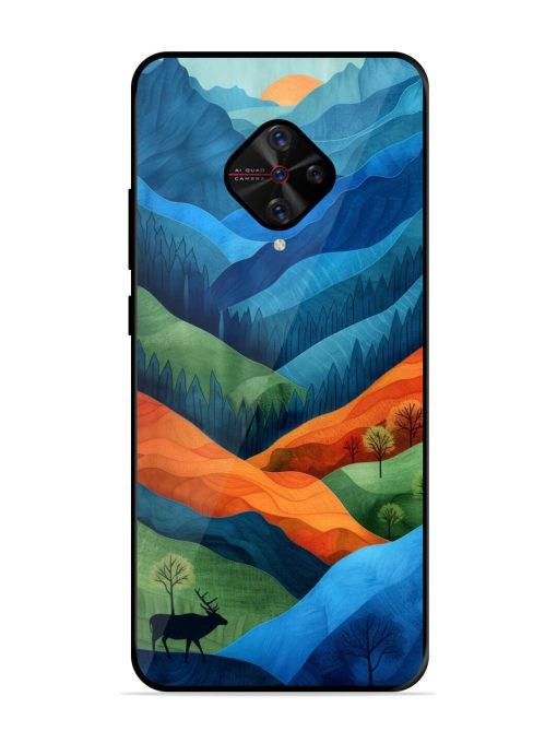 Layers Of The Land Glossy Soft Edge Case for Vivo S1 Pro Chachhi