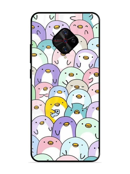 Penguin Party Glossy Soft Edge Case for Vivo S1 Pro Chachhi