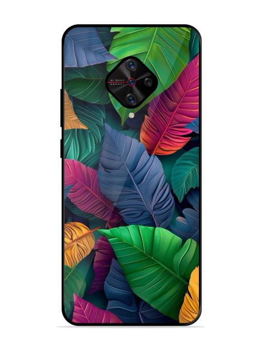 Tropical Tapestry Glossy Soft Edge Case for Vivo S1 Pro Chachhi