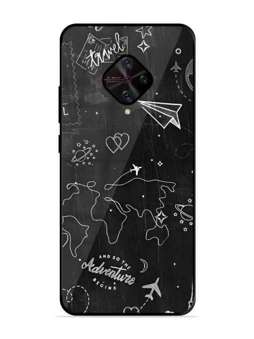 Wanderlust Sketchbook Glossy Soft Edge Case for Vivo S1 Pro Chachhi