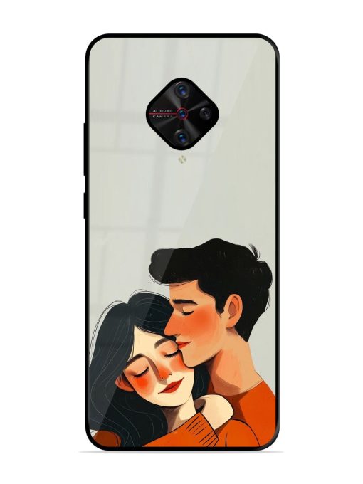 Craft Couples Glossy Soft Edge Case for Vivo S1 Pro Chachhi