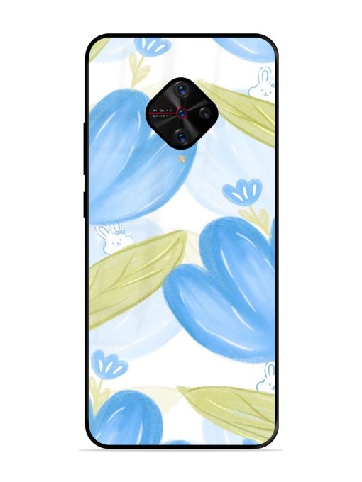 Bunny'S Blue Garden Glossy Soft Edge Case for Vivo S1 Pro Chachhi