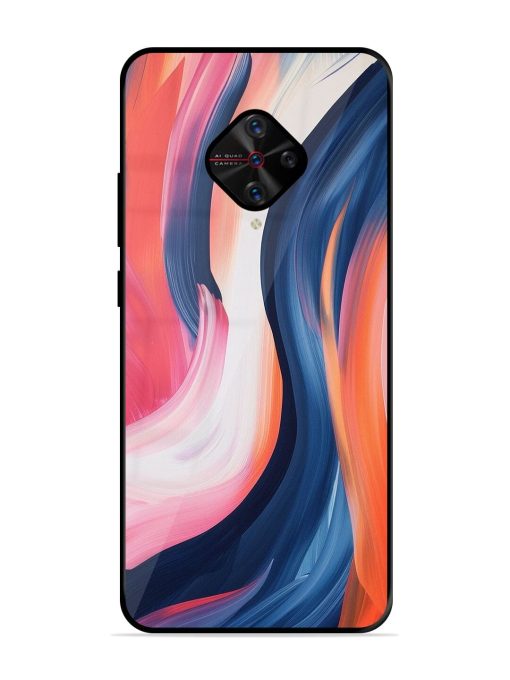 Whirling Hues Glossy Soft Edge Case for Vivo S1 Pro Chachhi