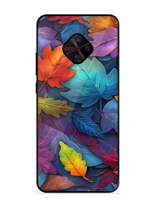 Autumn'S Embrace Glossy Soft Edge Case for Vivo S1 Pro Chachhi