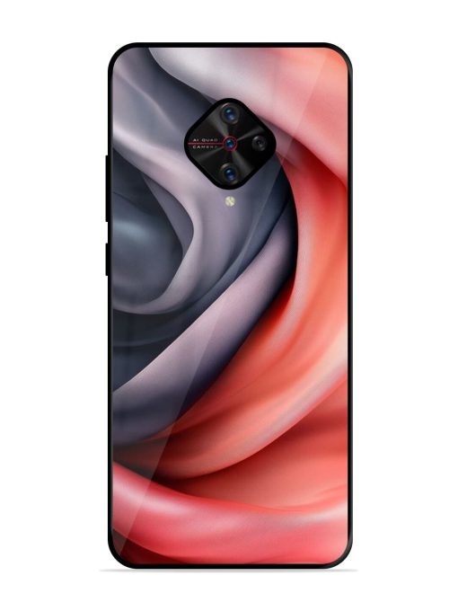 Swirling Silk Glossy Soft Edge Case for Vivo S1 Pro Chachhi