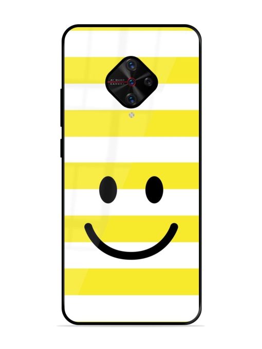 Smiling Stripes Glossy Soft Edge Case for Vivo S1 Pro Chachhi