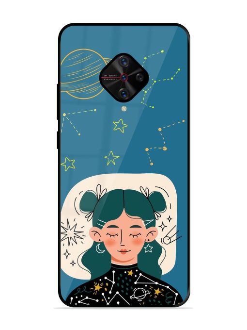 Cosmic Daydreamer Glossy Soft Edge Case for Vivo S1 Pro Chachhi