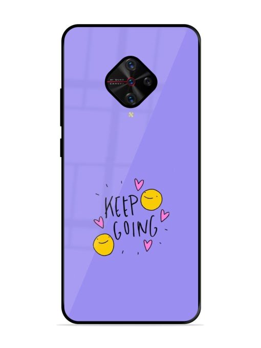 Smiling Through It All Glossy Soft Edge Case for Vivo S1 Pro Chachhi