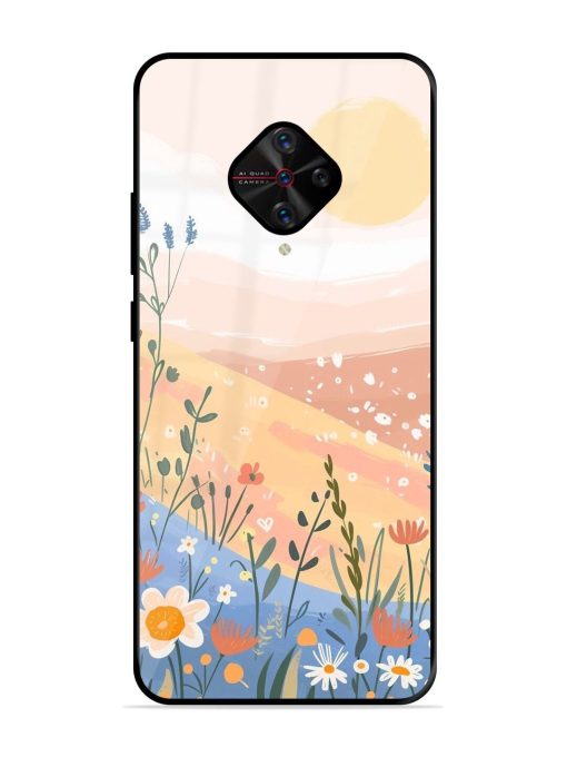 Golden Hour Blooms Glossy Soft Edge Case for Vivo S1 Pro Chachhi