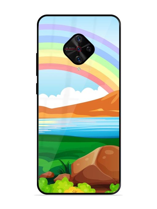 Rainbow Over The Lake Glossy Soft Edge Case for Vivo S1 Pro Chachhi