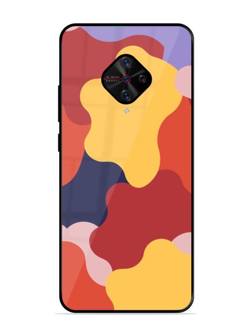 Gooey Color Chaos Glossy Soft Edge Case for Vivo S1 Pro Chachhi