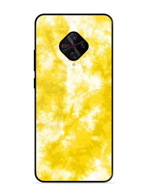 Golden Tie-Dye Twirl Glossy Soft Edge Case for Vivo S1 Pro Chachhi