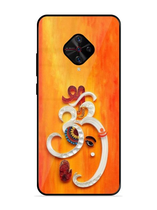 Ganesha In Quilling Art Glossy Soft Edge Case for Vivo S1 Pro Chachhi