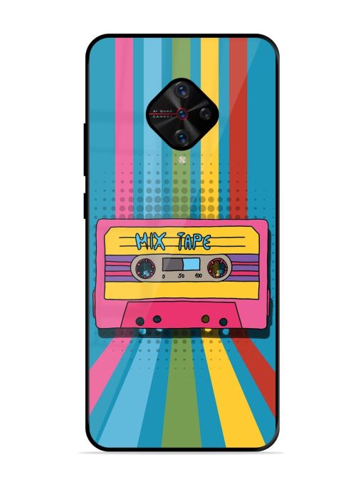 Retro Cassette Tapes Glossy Soft Edge Case for Vivo S1 Pro Chachhi