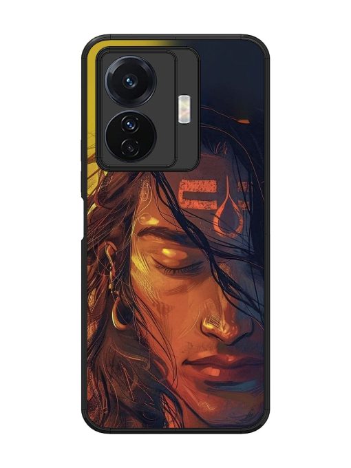 Tranquil Shiva Glossy Soft Edge Case for Vivo T1 Pro (5G) Chachhi