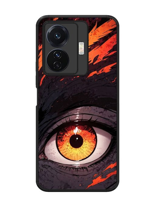 Inferno Gaze Glossy Soft Edge Case for Vivo T1 Pro (5G) Chachhi