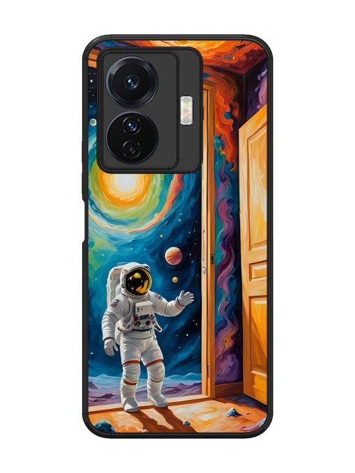 Artistic Space Glossy Soft Edge Case for Vivo T1 Pro (5G) Chachhi