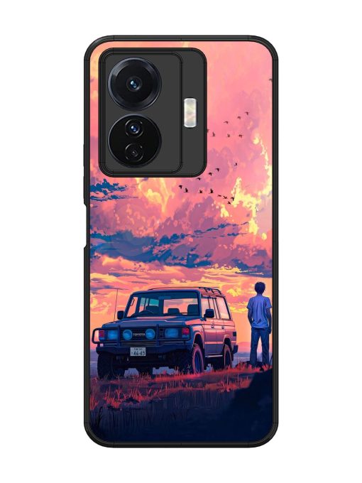 Solitude'S Horizon Glossy Soft Edge Case for Vivo T1 Pro (5G) Chachhi