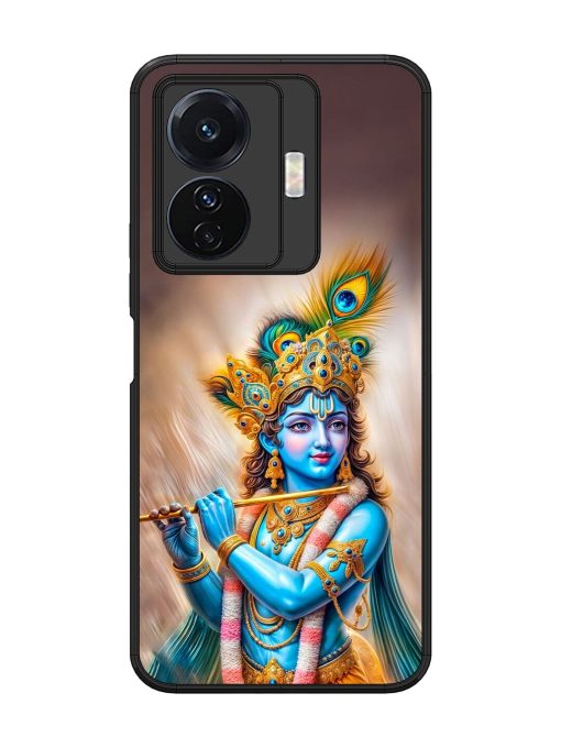 Divine Krishna Glossy Soft Edge Case for Vivo T1 Pro (5G) Chachhi