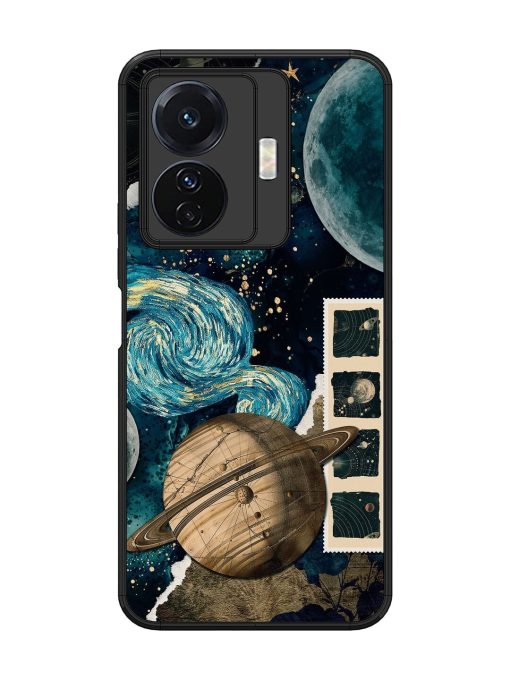 Celestial Tapestry Glossy Soft Edge Case for Vivo T1 Pro (5G) Chachhi