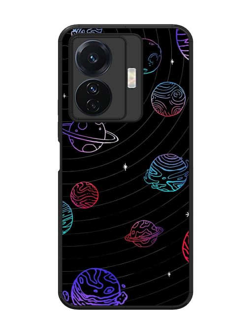 Cosmic Ballet Glossy Soft Edge Case for Vivo T1 Pro (5G) Chachhi