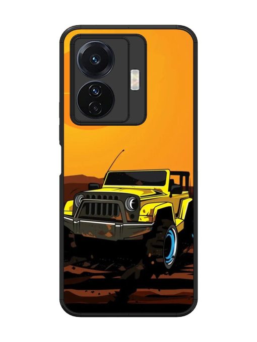 Sunset Cruise Glossy Soft Edge Case for Vivo T1 Pro (5G) Chachhi