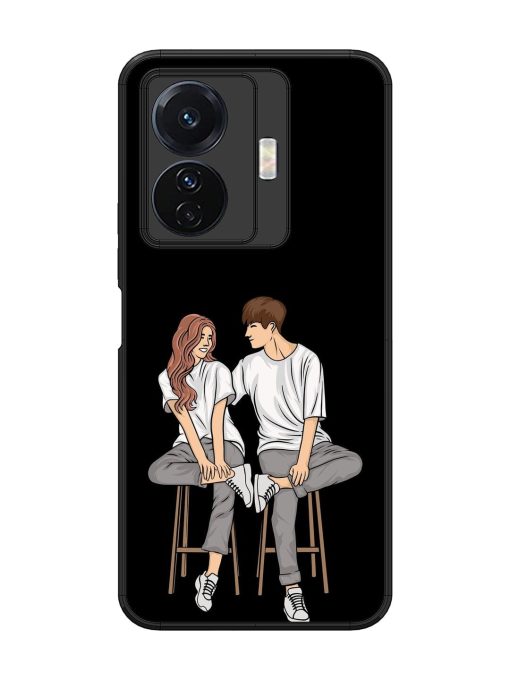 Soulful Connection Glossy Soft Edge Case for Vivo T1 Pro (5G) Chachhi