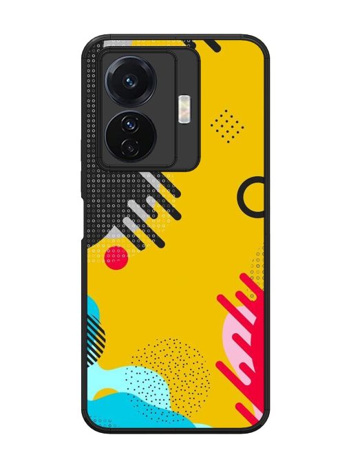 Neon Pop Glossy Soft Edge Case for Vivo T1 Pro (5G) Chachhi