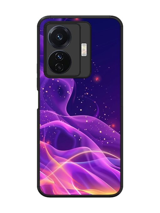 Cosmic Currents Glossy Soft Edge Case for Vivo T1 Pro (5G) Chachhi