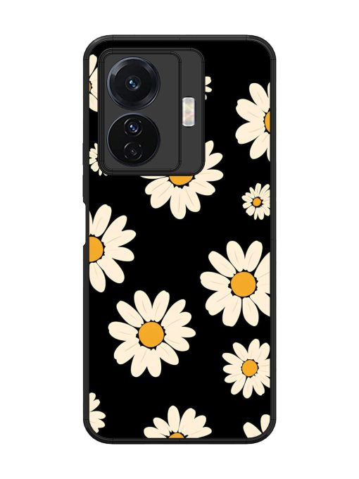 Daisies In The Night Glossy Soft Edge Case for Vivo T1 Pro (5G) Chachhi