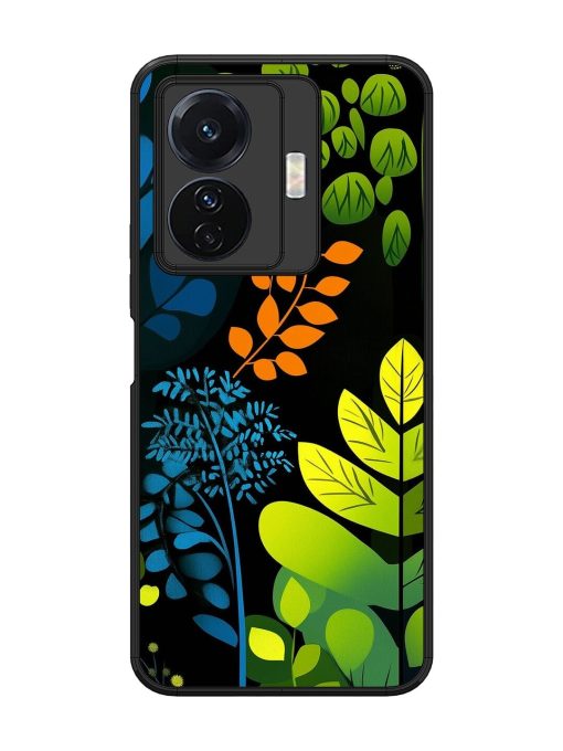 Midnight Garden Glossy Soft Edge Case for Vivo T1 Pro (5G)