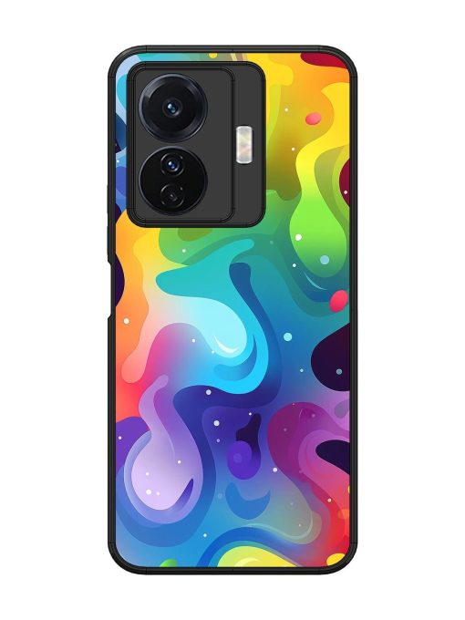 Rainbow River Glossy Soft Edge Case for Vivo T1 Pro (5G) Chachhi