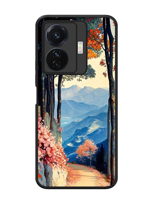 Mountainside Serenity Glossy Soft Edge Case for Vivo T1 Pro (5G) Chachhi