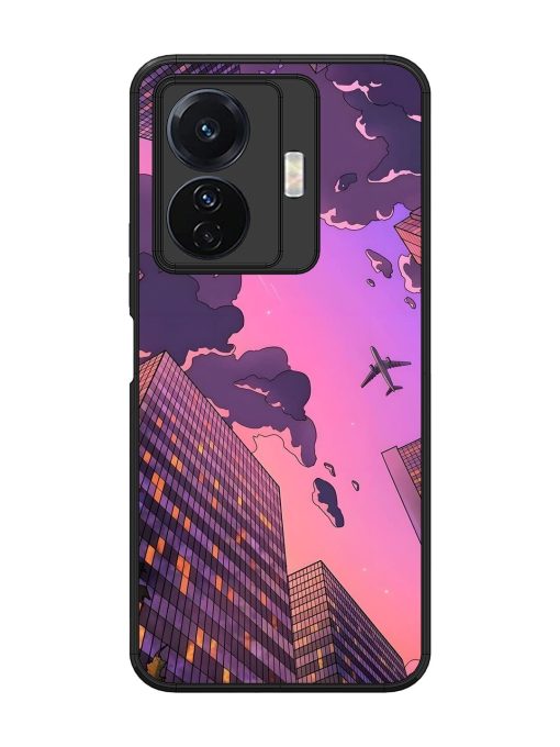 Urban Twilight Glossy Soft Edge Case for Vivo T1 Pro (5G) Chachhi