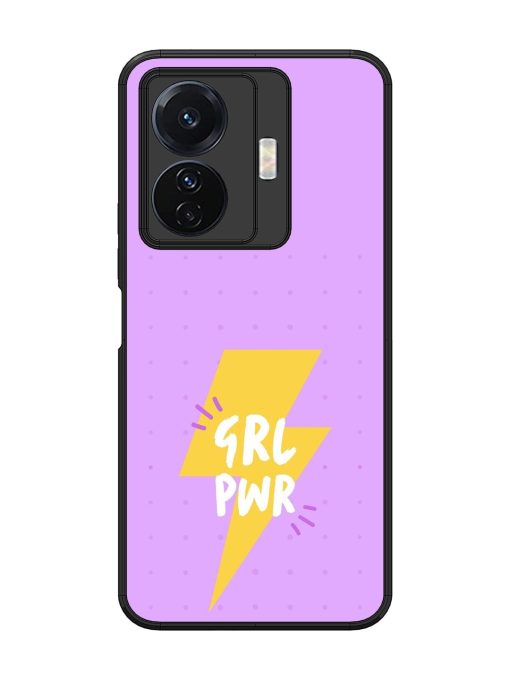 Girl Power Spark Glossy Soft Edge Case for Vivo T1 Pro (5G) Chachhi