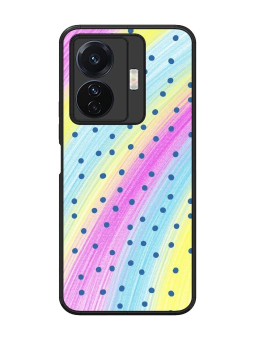 Polka Dot Paradise Glossy Soft Edge Case for Vivo T1 Pro (5G) Chachhi