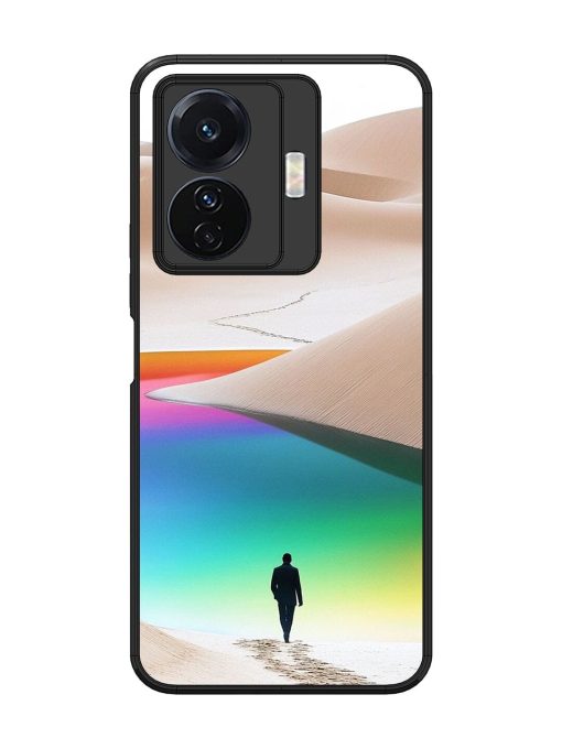 Desert Dreams Glossy Soft Edge Case for Vivo T1 Pro (5G) Chachhi