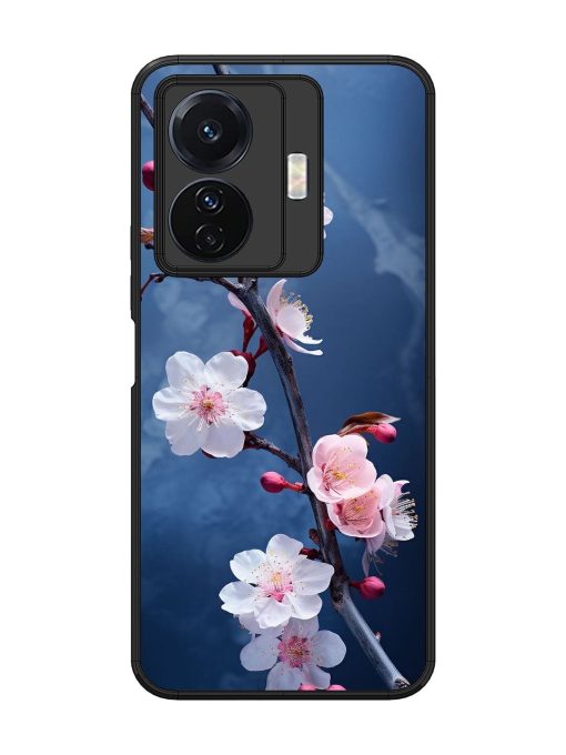 Delicate Blossoms Glossy Soft Edge Case for Vivo T1 Pro (5G) Chachhi