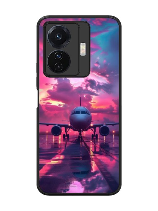 Neon Runway Glossy Soft Edge Case for Vivo T1 Pro (5G) Chachhi