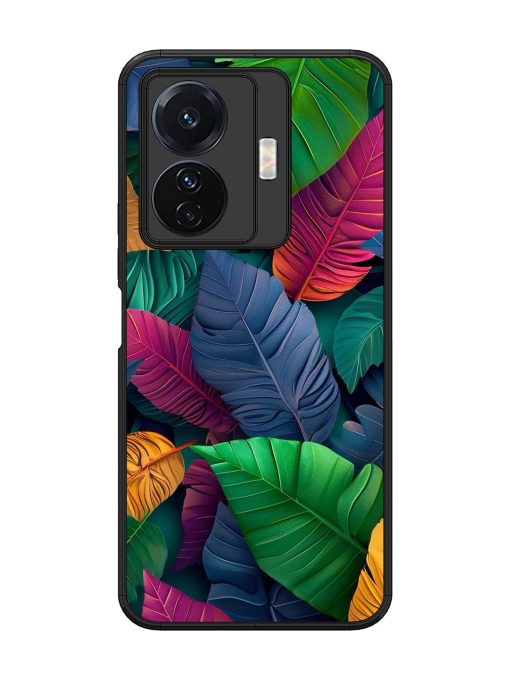 Tropical Tapestry Glossy Soft Edge Case for Vivo T1 Pro (5G) Chachhi