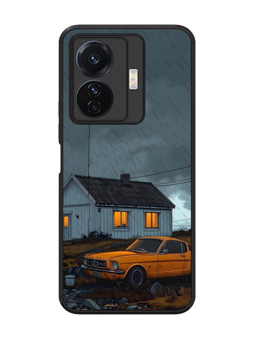 Rainy Day Retreat Glossy Soft Edge Case for Vivo T1 Pro (5G) Chachhi