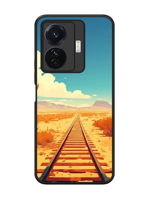 Endless Horizon Glossy Soft Edge Case for Vivo T1 Pro (5G) Chachhi